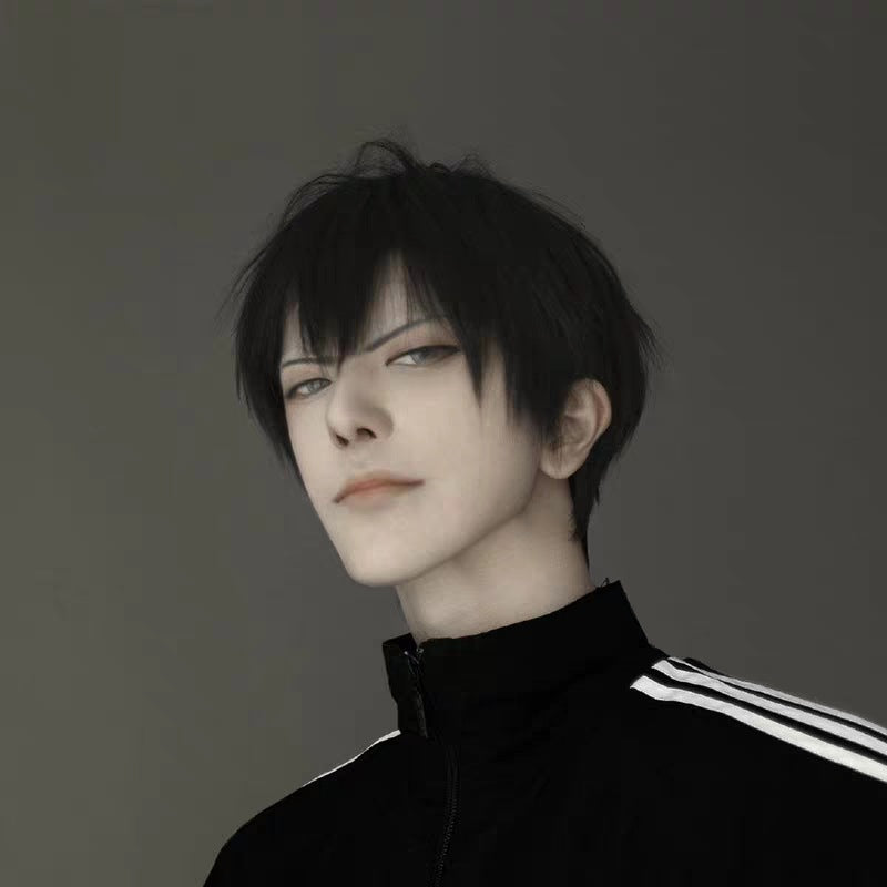 Short Bangs Femboy Wig