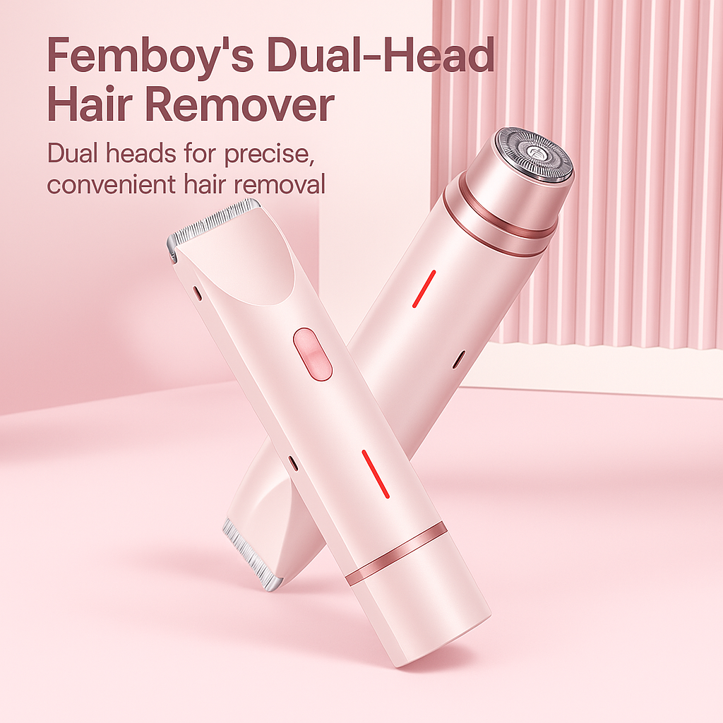 Dual Head Femboy Shaving Kit