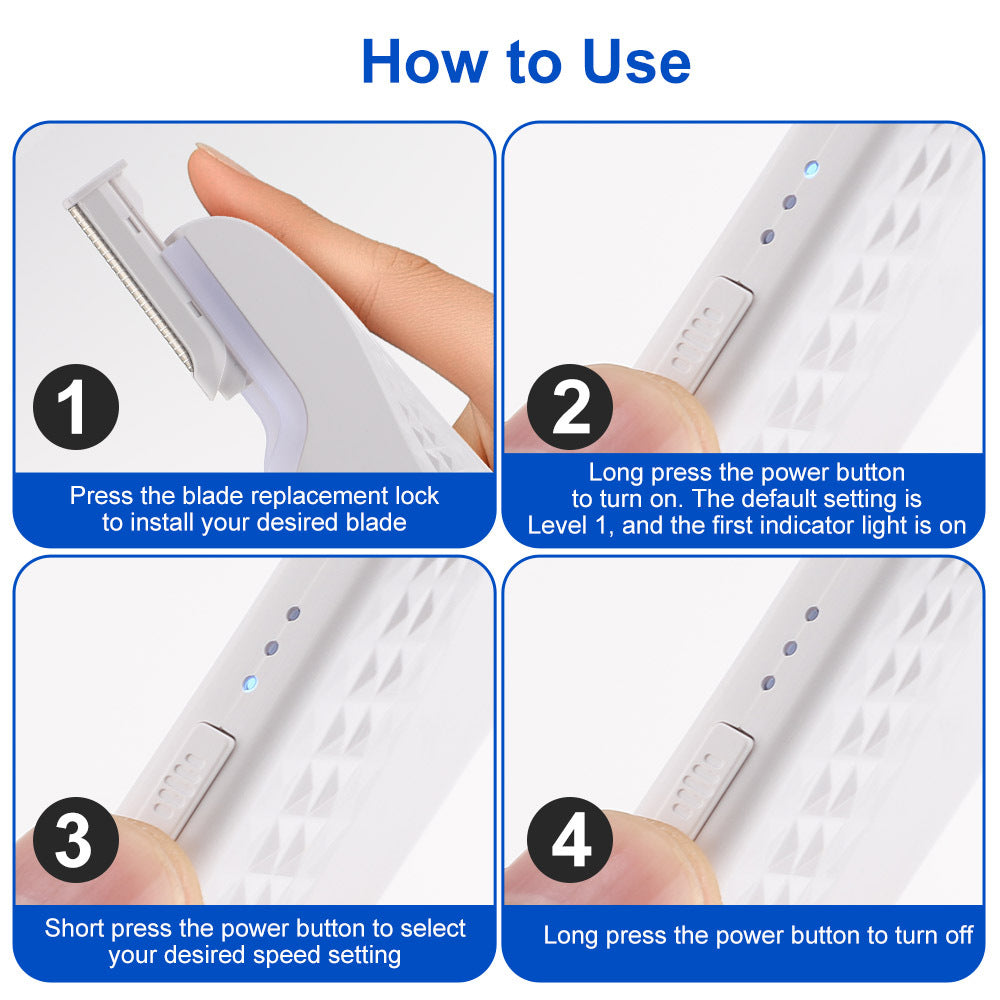 Sonic Rechargeable Dermaplane Razor