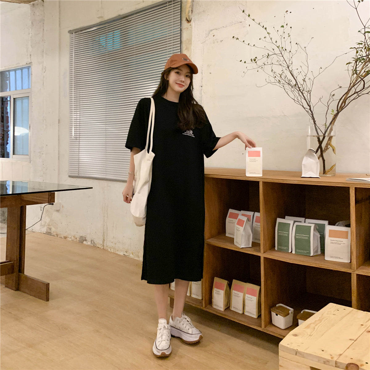 Femboy Oversized T-Shirt Dress