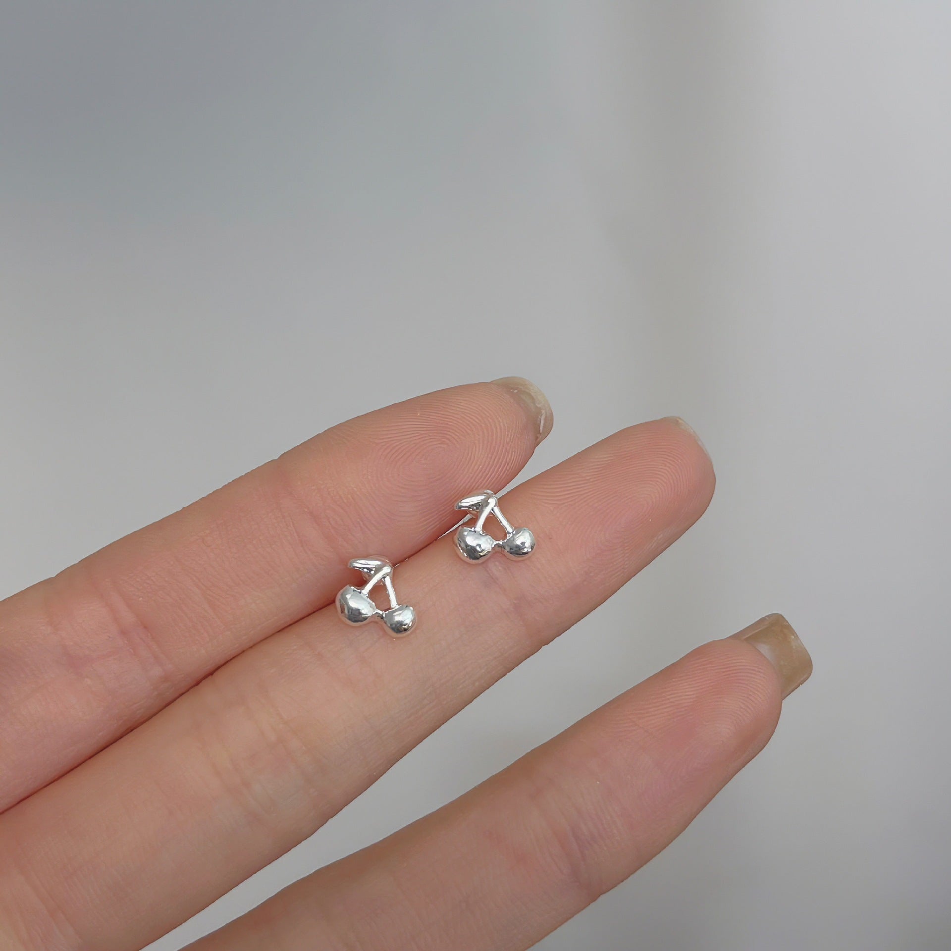 Minimalist Sterling Silver Stud Earrings