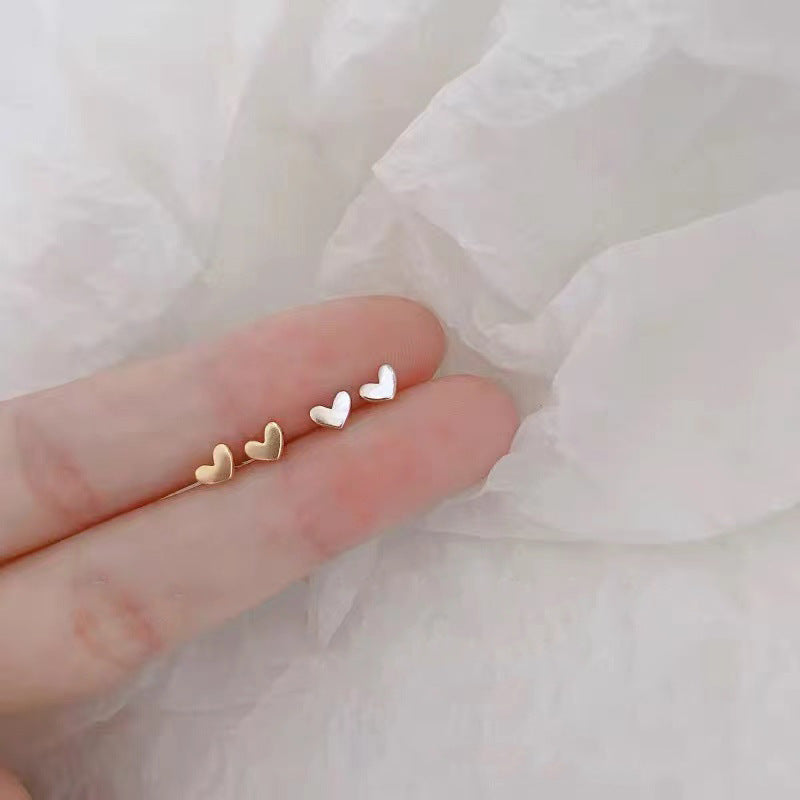 Minimalist Sterling Silver Stud Earrings