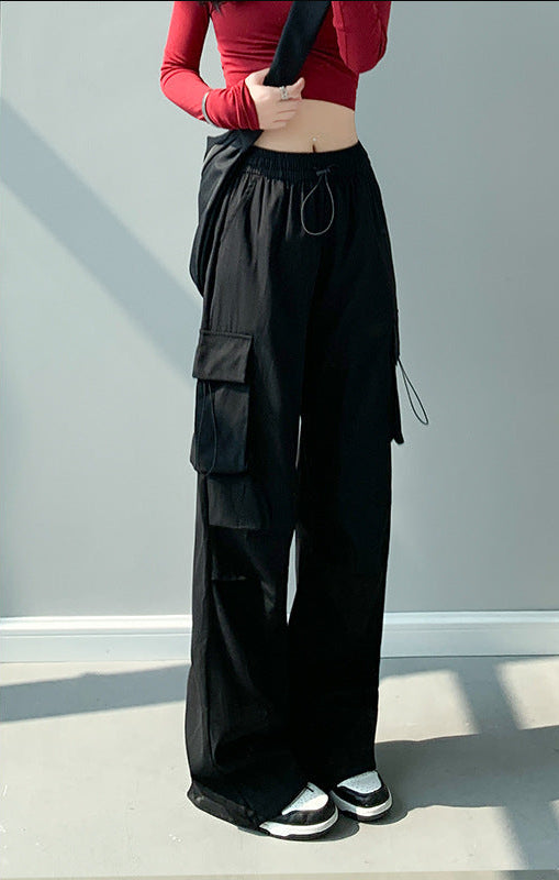 High-Waist Femboy Parachute Pants