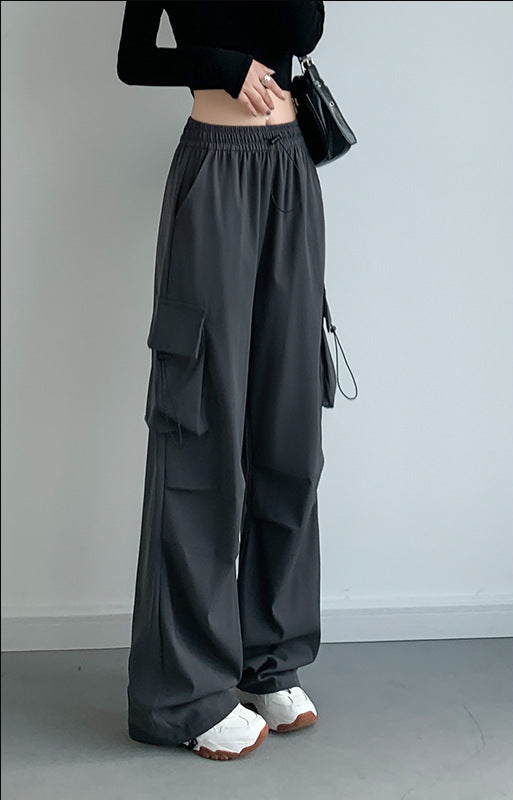 High-Waist Femboy Parachute Pants