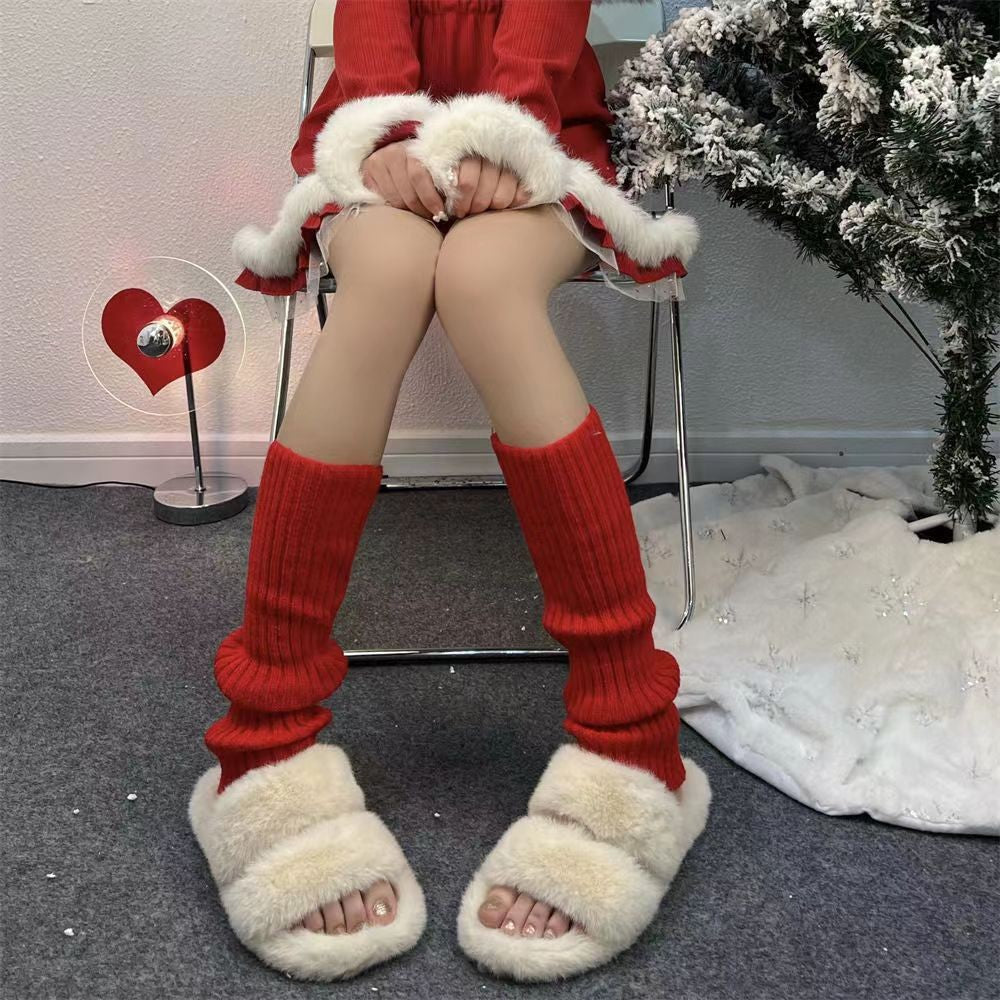 Cozy Knitted Leg Warmers