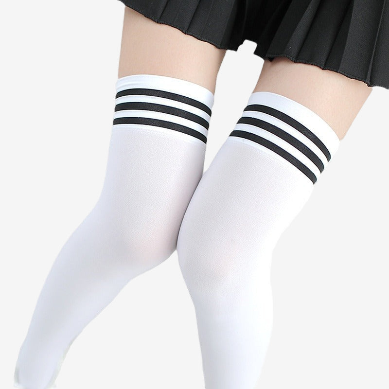 Classic Femboy Schoolgirl Stockings
