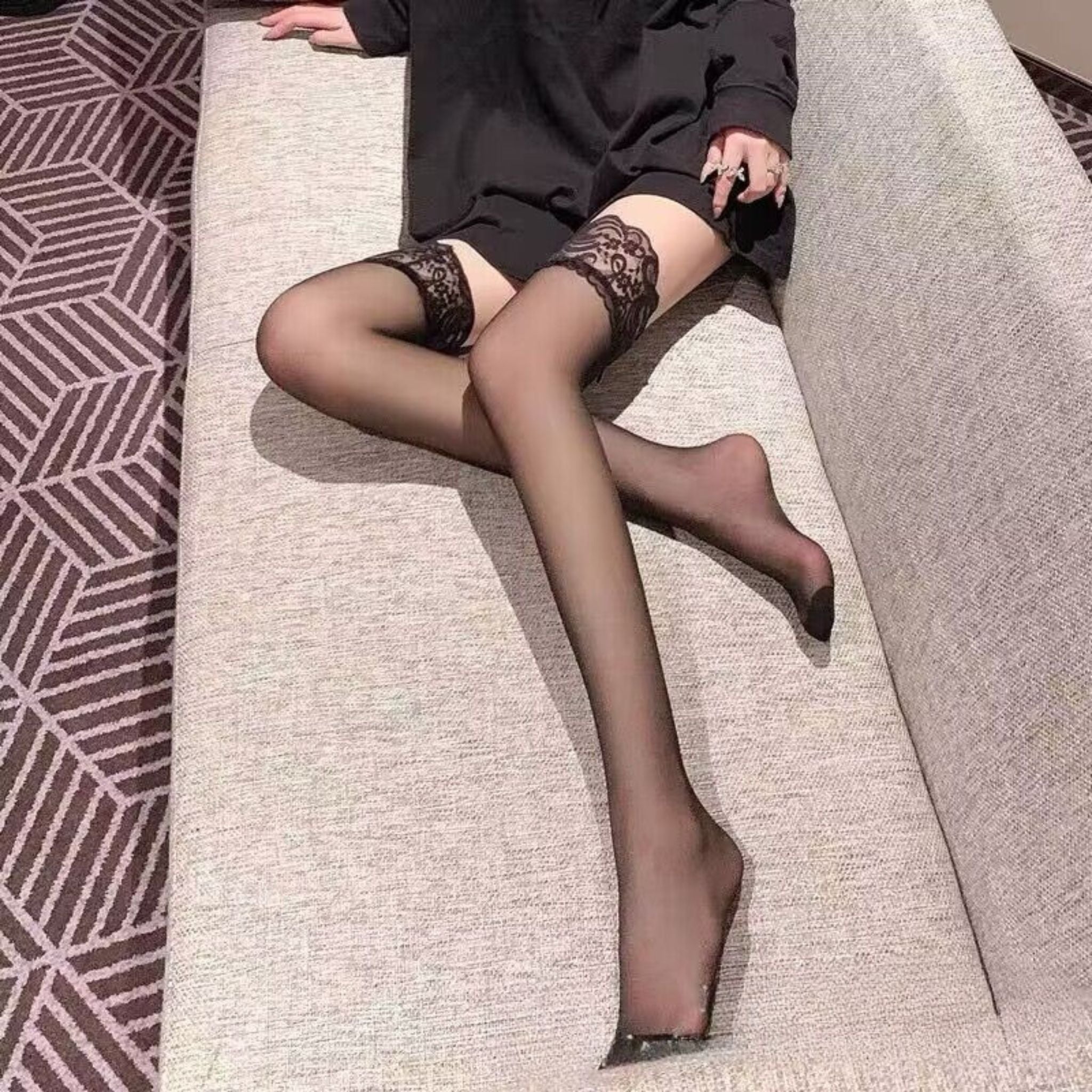 Lace Stocking Thigh-Highs