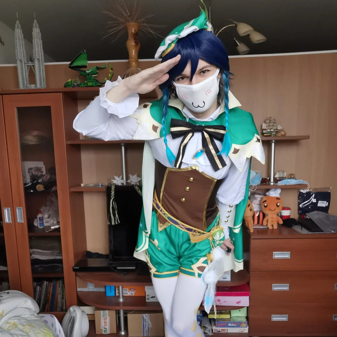 Genshin Impact Venti Cosplay Costume